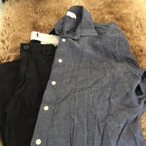 Casual speckled shirt